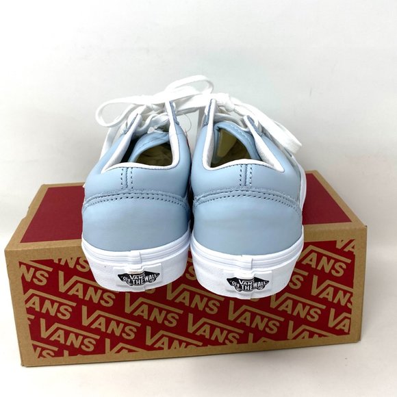 Vans Ballad Low Top Light Blue Old School Skateboarding Leather VN0A3WKT4Q0 - Picture 5 of 11